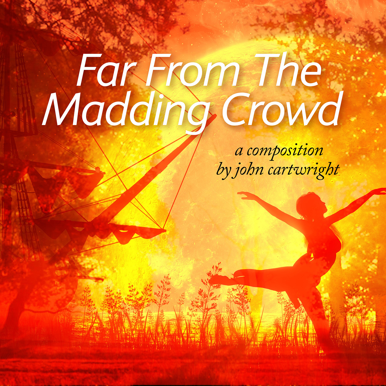 cd artwork cover of 'Far From The Madding Crowd' by daisychaindaze
